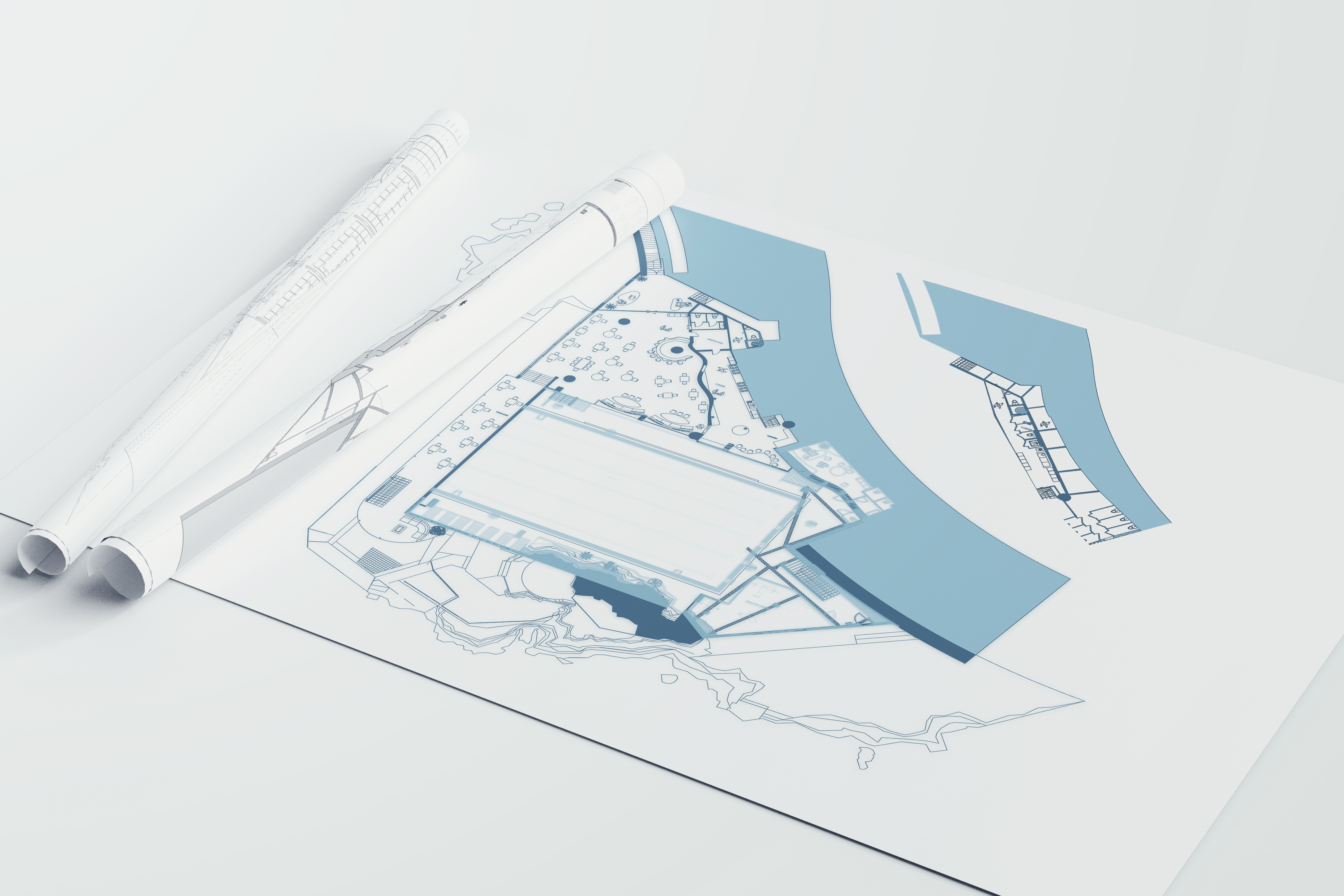 Plans architecturaux valorisés