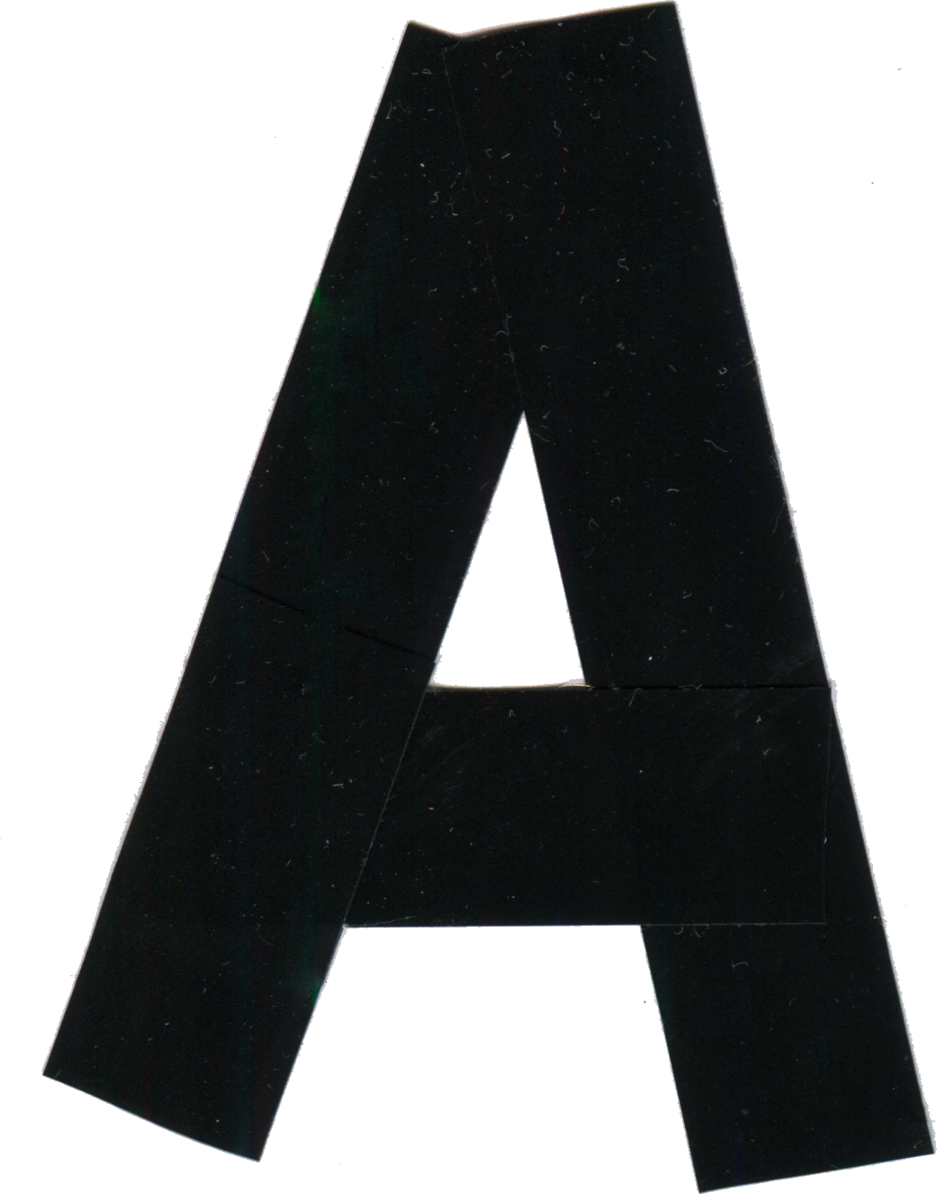 Duct Tape Alphabet A