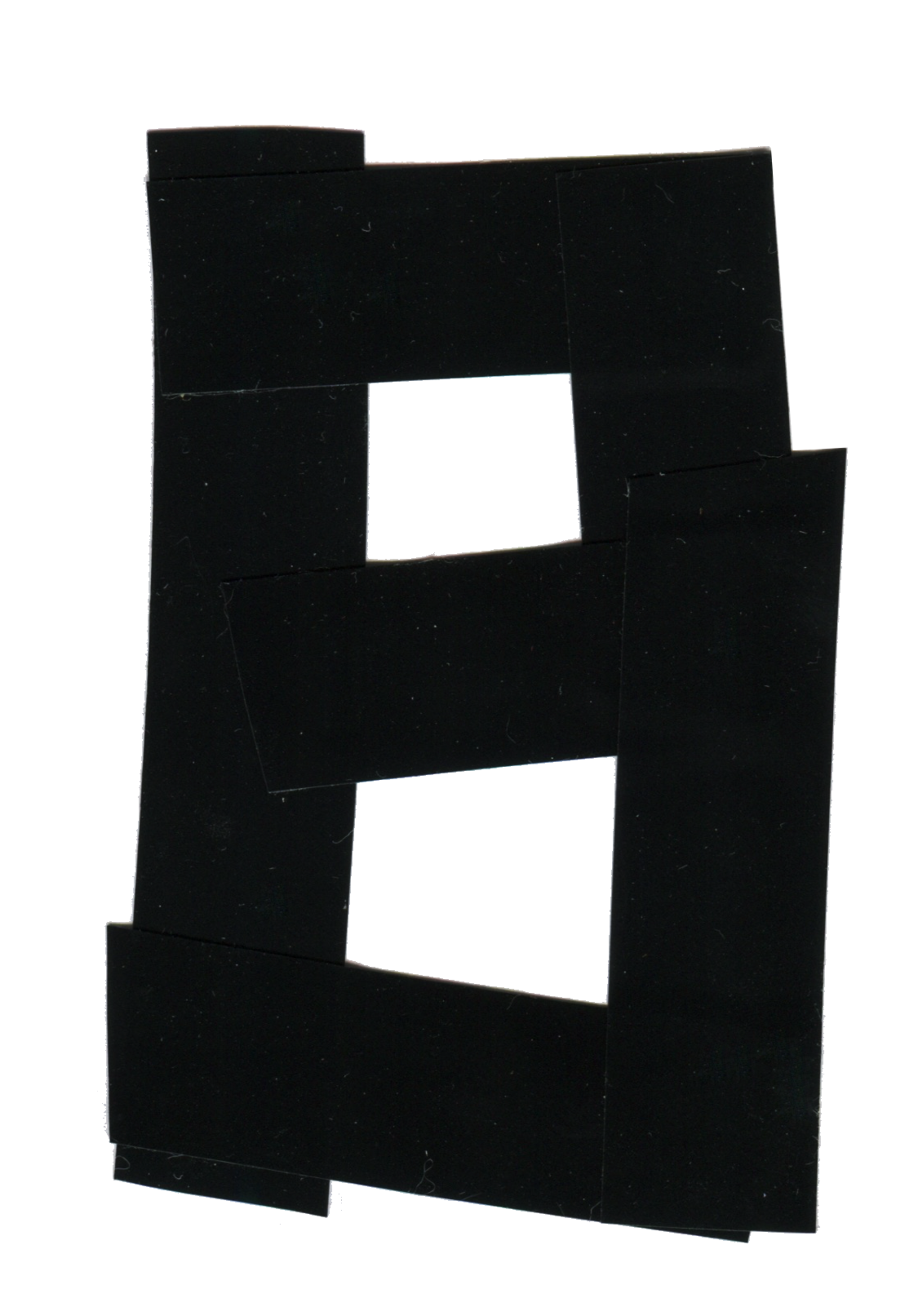 Duct Tape Alphabet B