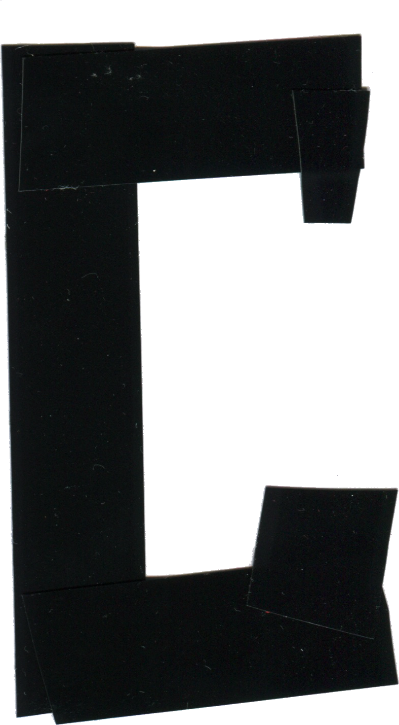 Duct Tape Alphabet C