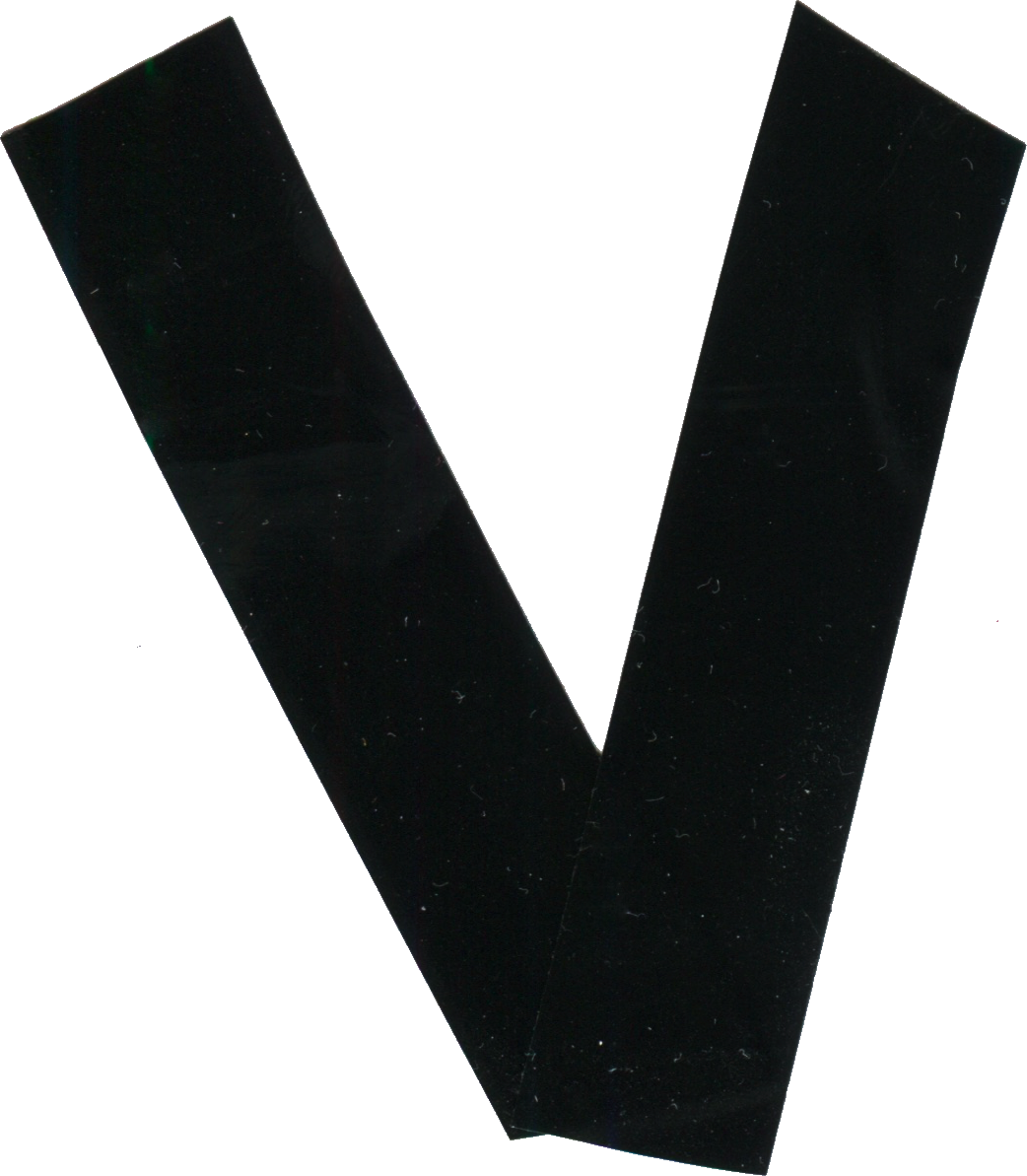 Duct Tape Alphabet V