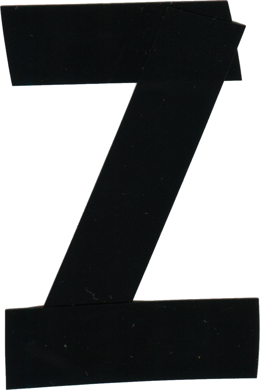 Duct Tape Alphabet Z